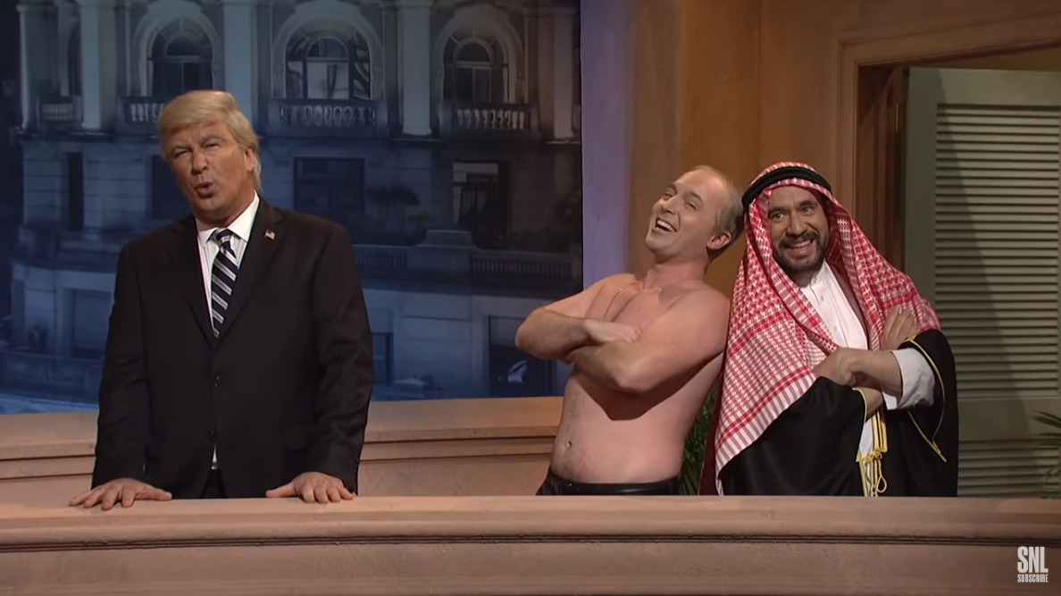 Alec Baldwin as Donald Trump on SNL