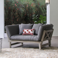 Cambridge Casual Tulle Wood Outdoor Daybed: $709.01 $567 | Lowe's