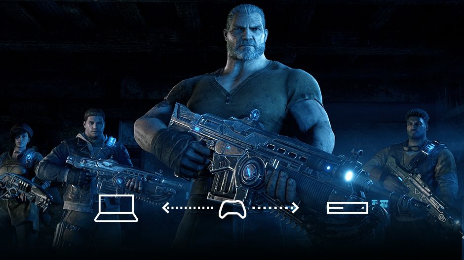 Gears of War 4 Is Cross-Buy, Cross-Play on Xbox One, Windows 1  Xbox  Play Anywhere allows you to play specific games you own on both Windows 10  and Xbox One with