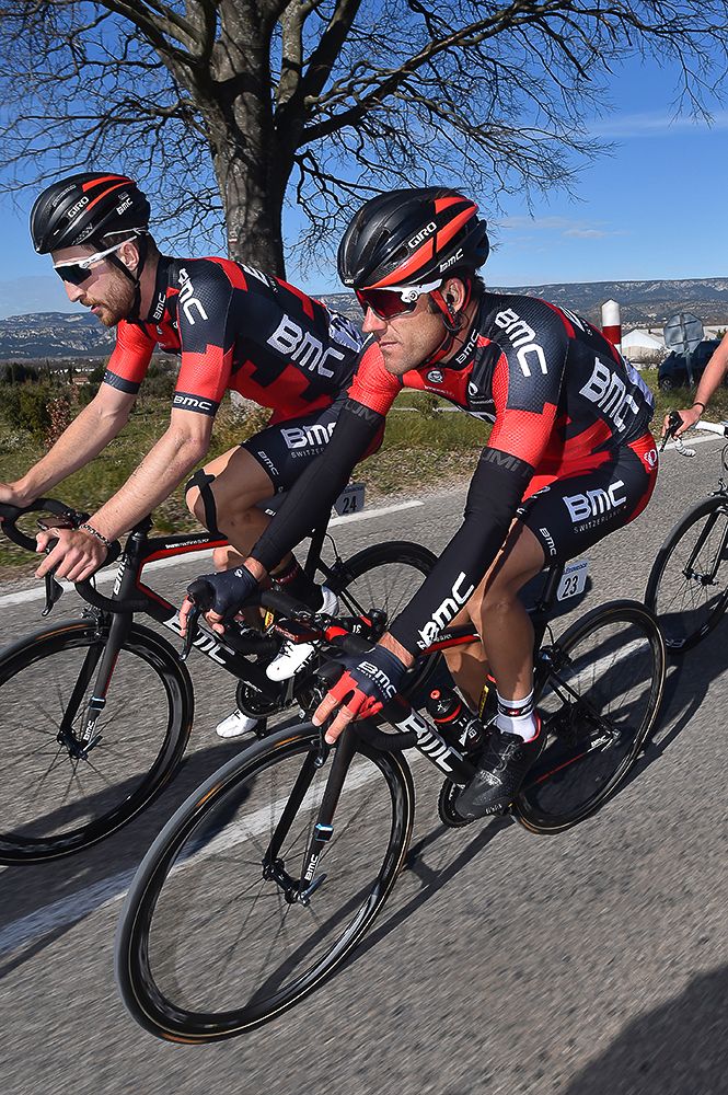 BMC's Amael Moinard and Taylor Phinney at Tour la Provence