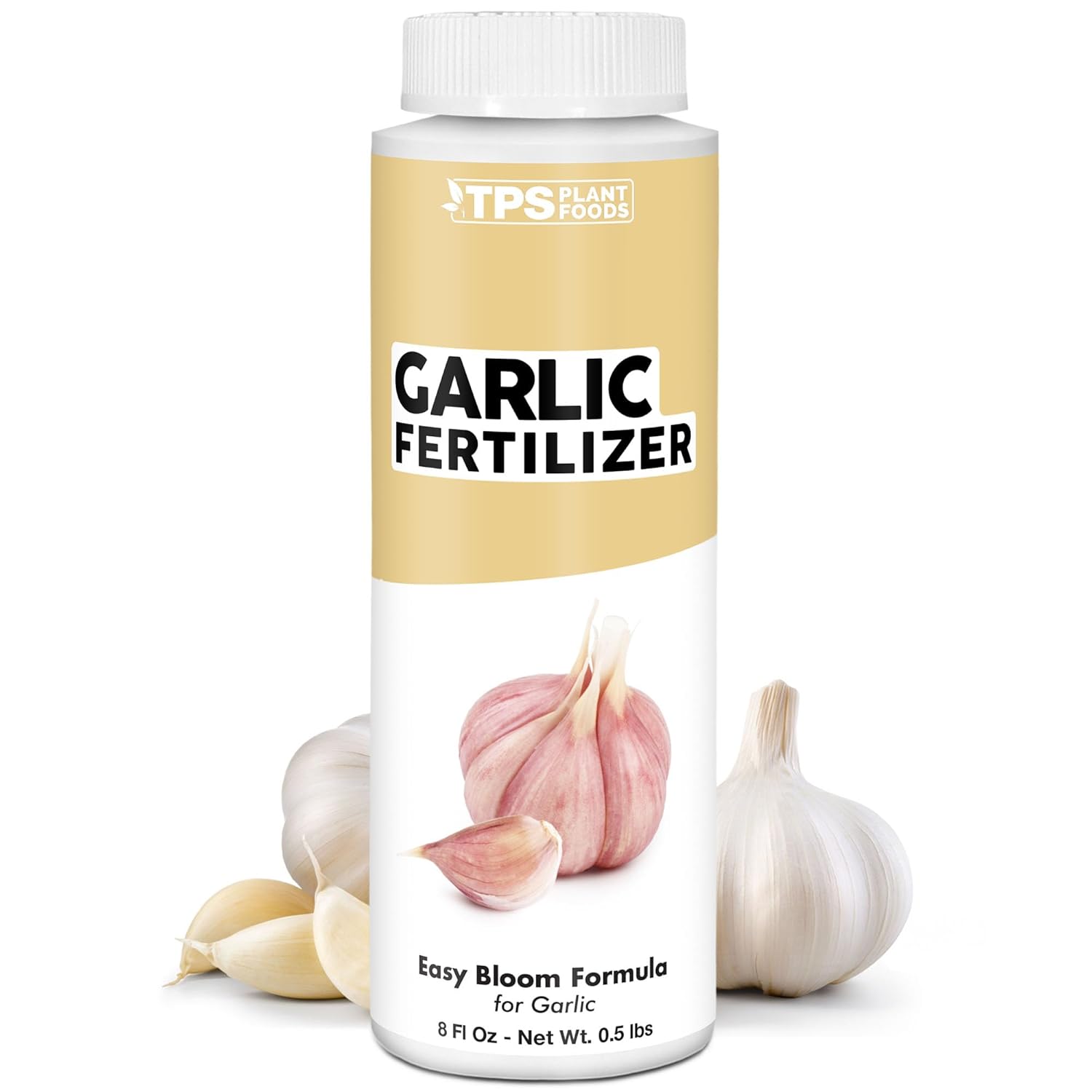 Garlic Fertilizer, Complete Liquid Garlic and All Allium Varieties Plant Food, 8 Oz (250ml)