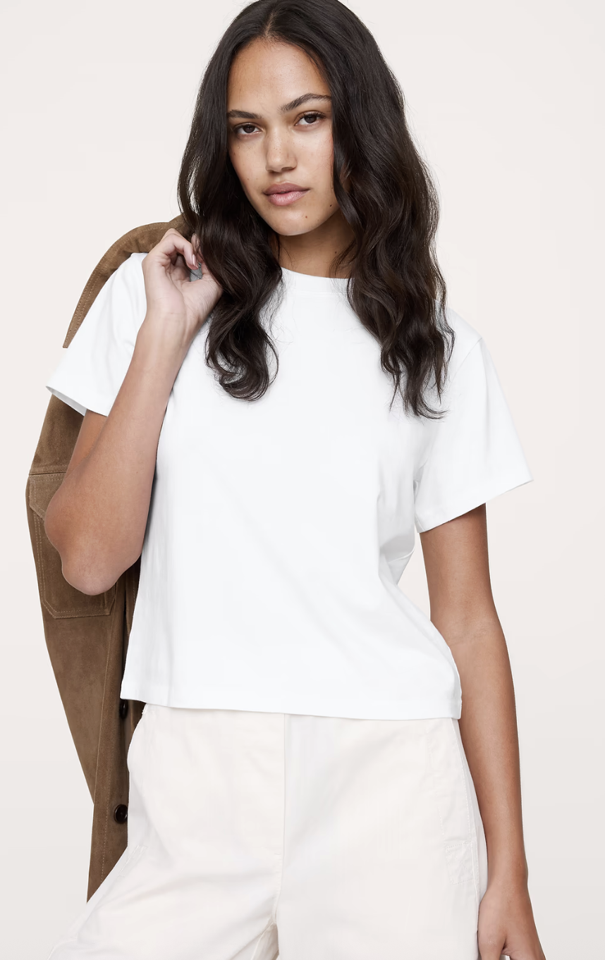 Banana Republic, Vintage Cotton Crew-Neck T-Shirt