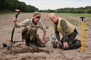 Detectorists Christmas special 2022 Andy and Lance