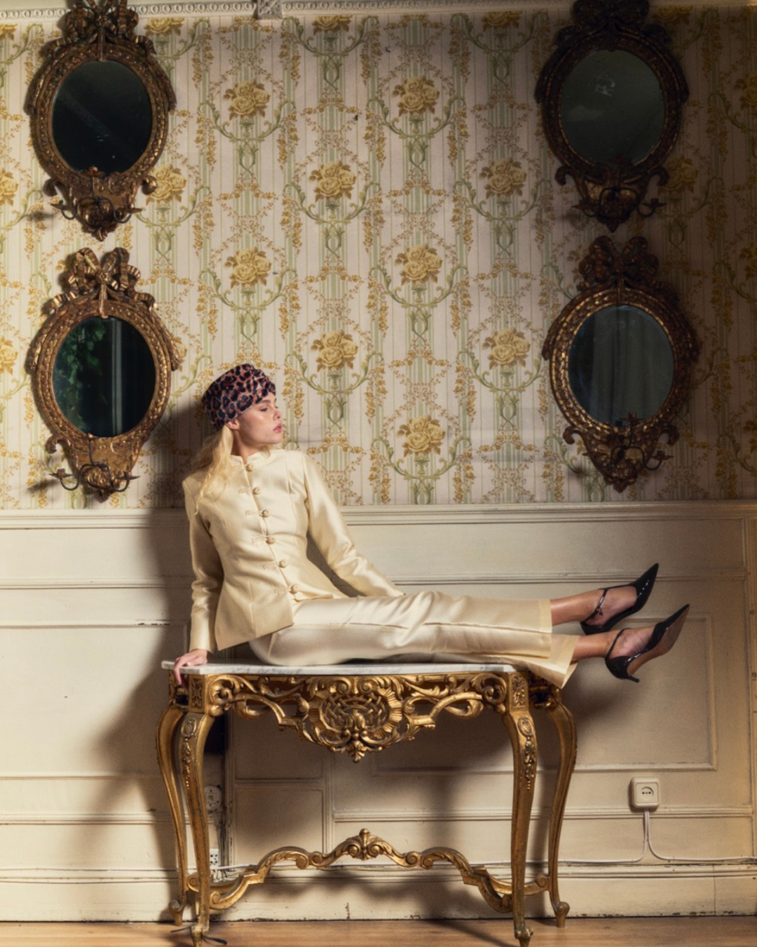 Pre Order - Shanghai Ivory Jacket - Laganini Studio