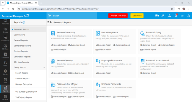 ManageEngine Password Manager Pro Review: Pros & Cons, Features ...
