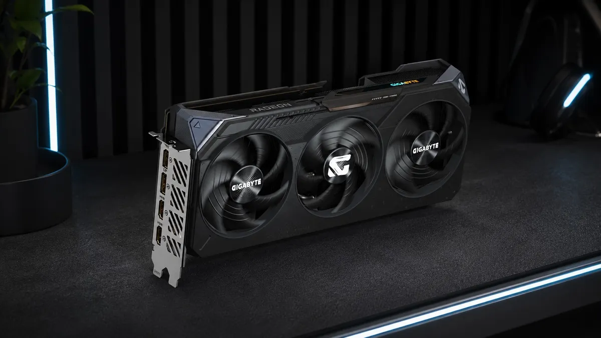 GIGABYTE Radeon RX 9070 GRE GPU