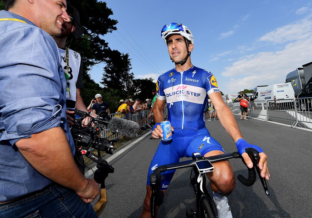 Max Richeze is Gaviria's final lead-out rider