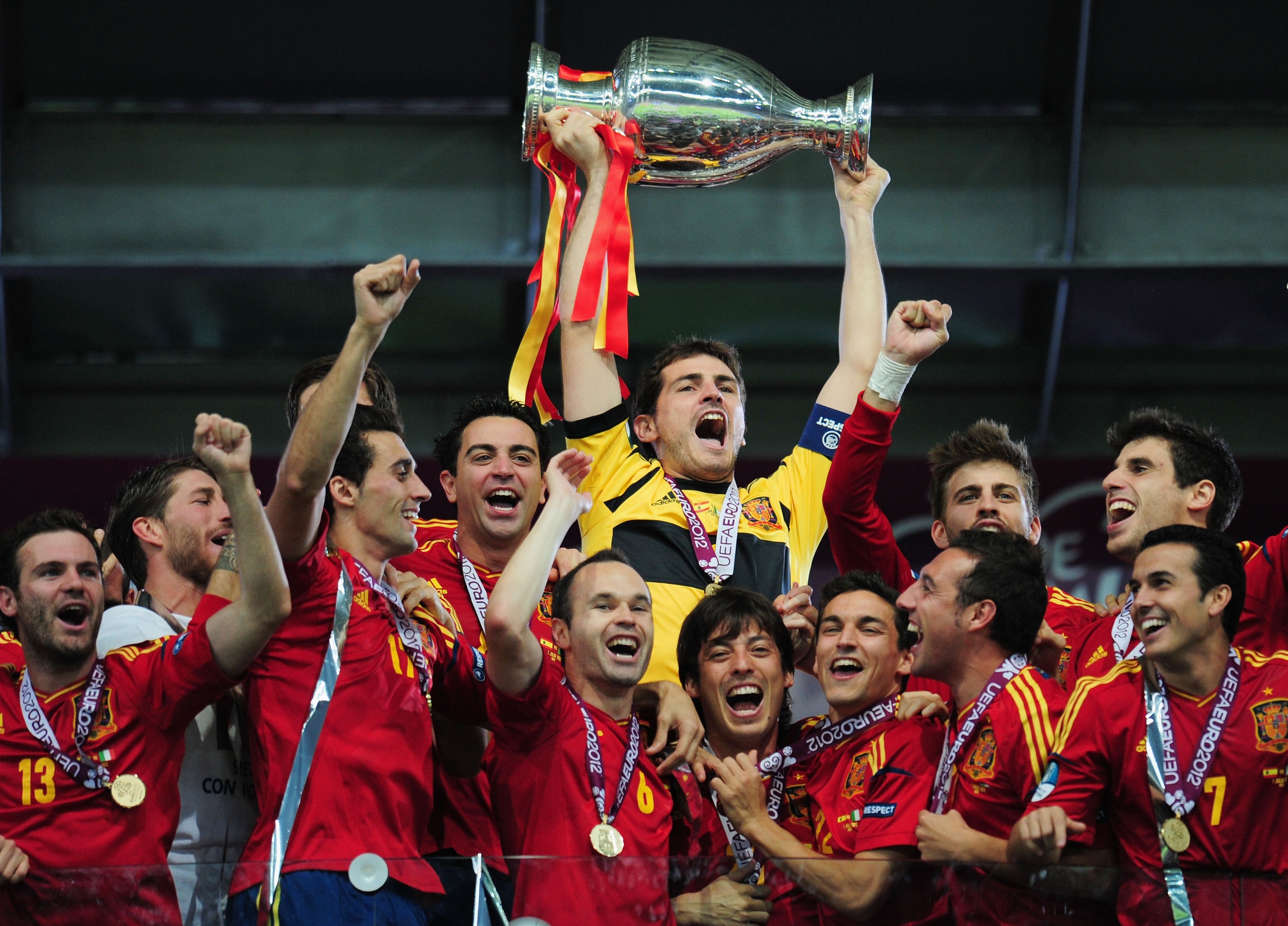 Spain, Euro 2012 - European Championship's best teams, Euro 2020