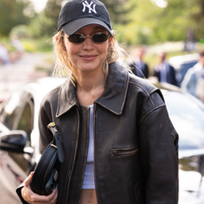 Gigi Hadid is seen outside Miu Miu fashion show during the Womenswear Spring/Summer 2024 as part of Paris Fashion Week on October 03, 2023 in Paris, France