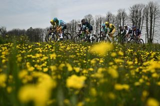 Milan-San Remo Men LIVE - Silvan Dillier keeping the nine man break on a tight leash