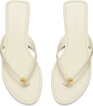 Tory Burch white sandals