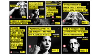 Amnesty International digital advert