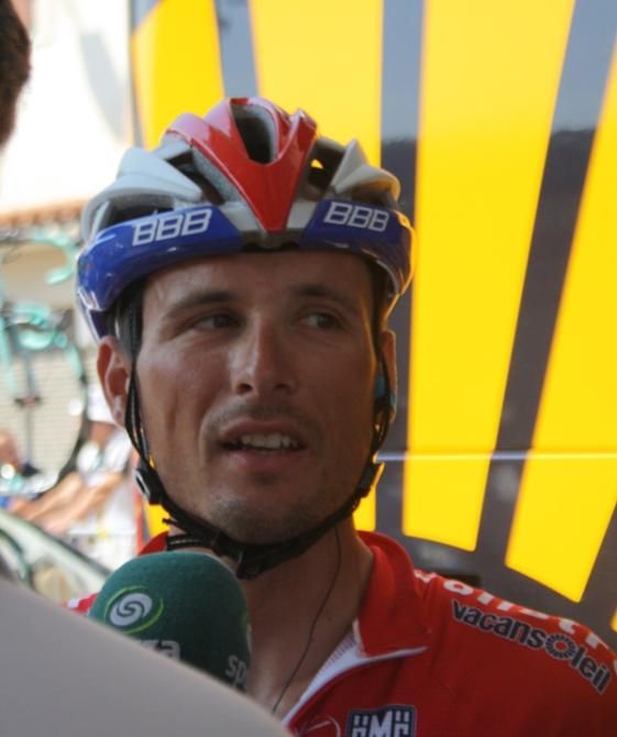Johnny Hoogerland (Vacansoleil-DCM) was a man in demand after his attacking performance yesterday