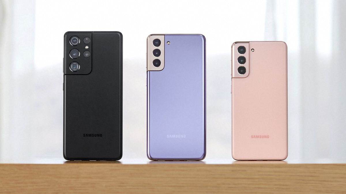 El nuevo Samsung Galaxy S22 Dummy League muestra los tres teléfonos juntos