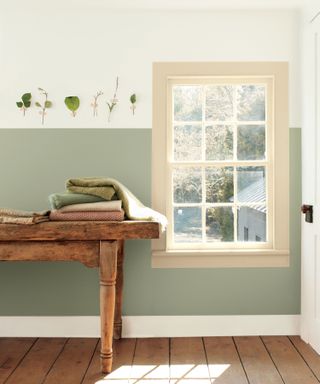 Benjamin Moore's color of the year, October Mist