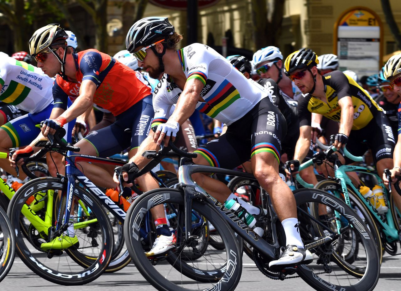 Peter Sagan at the Tour Down Under