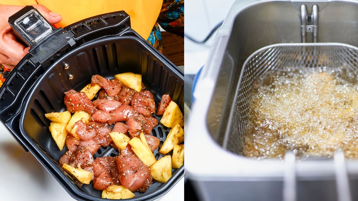 Air fryer and deep fryer best sale