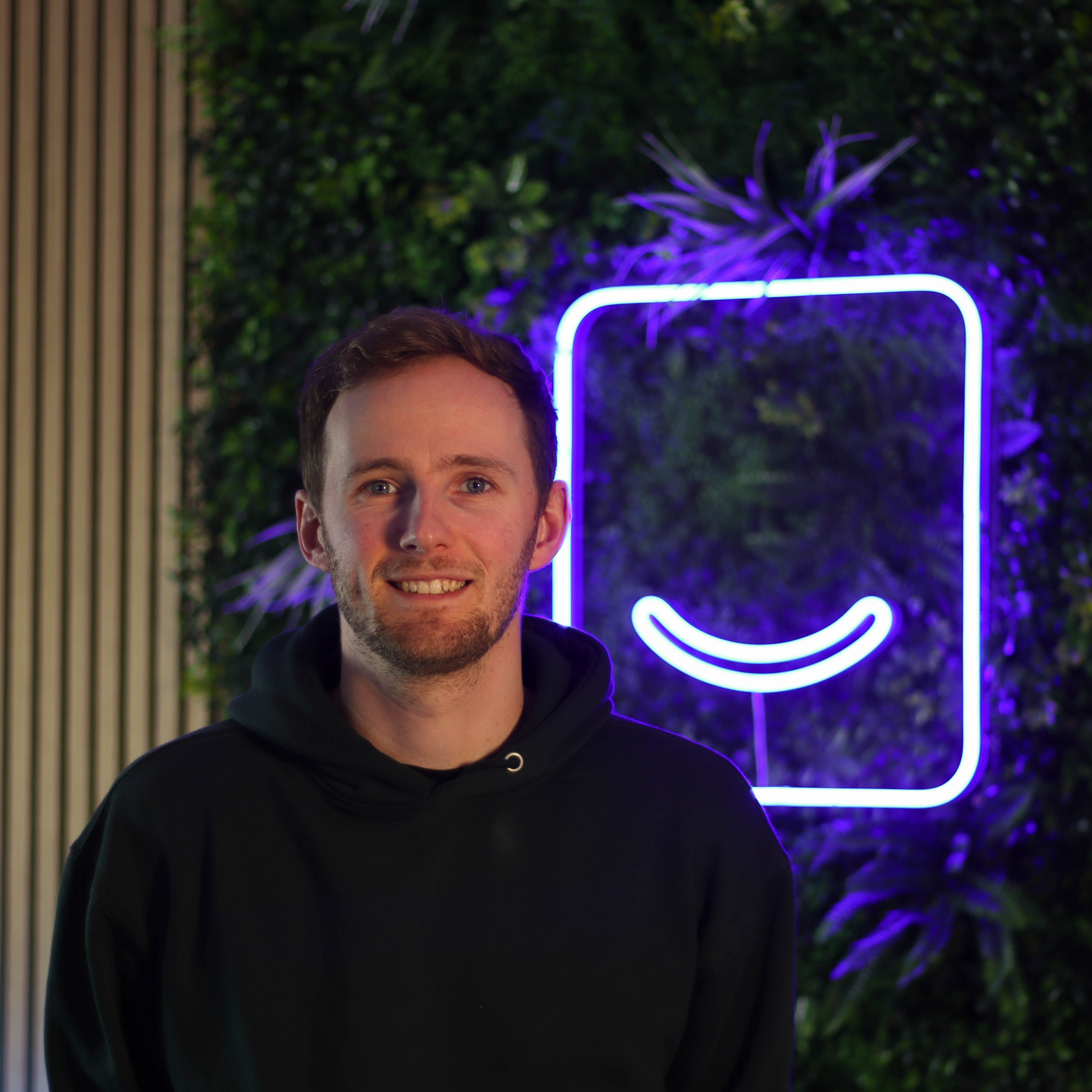 A headshot of Patrick Garner