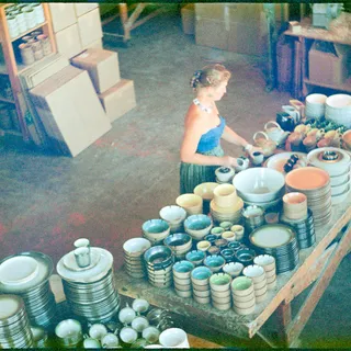 Edith Heath, who founded Heath Ceramics in Sausalito in 1948