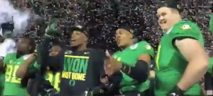 Oregon players mock Jameis Winston with 'No means no' chant