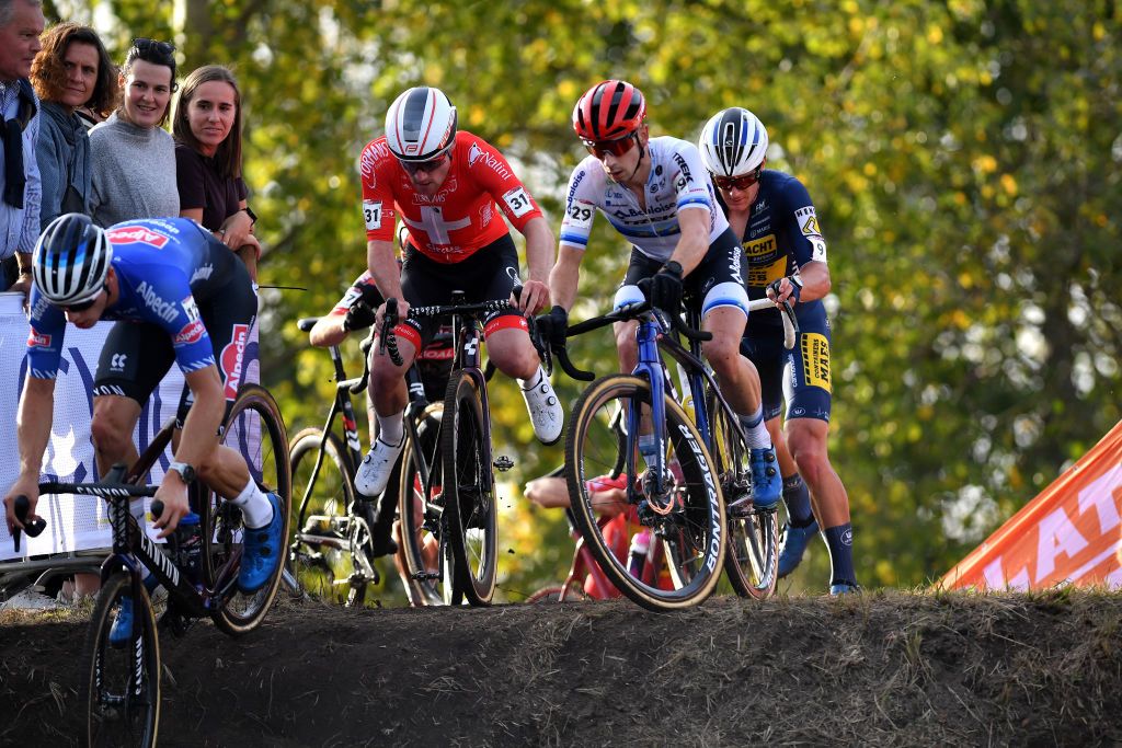 The race was intense at the Maasmechelen World Cup