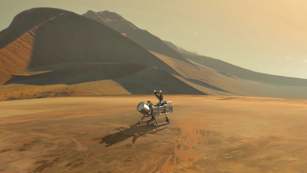 NASA Is Sending a Life-Hunting Drone to Saturn's Huge Moon Titan