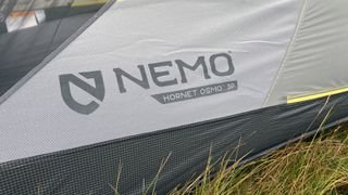 Nemo Hornet Osmo Ultralight Backpacking Tent: Nemo logo