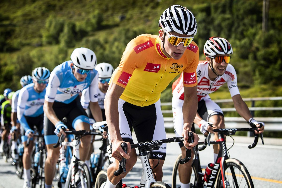 Mathieu van der Poel in the Arctic Race of Norway