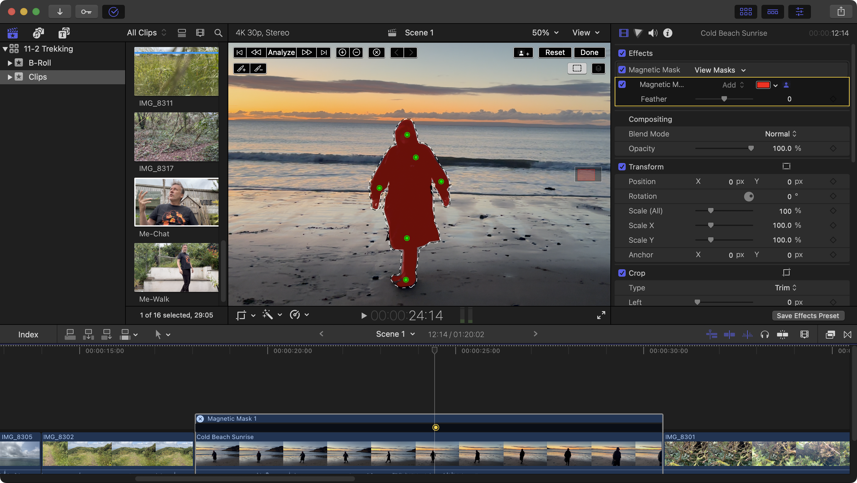 Apple Final Cut Pro 11.2 during our tests