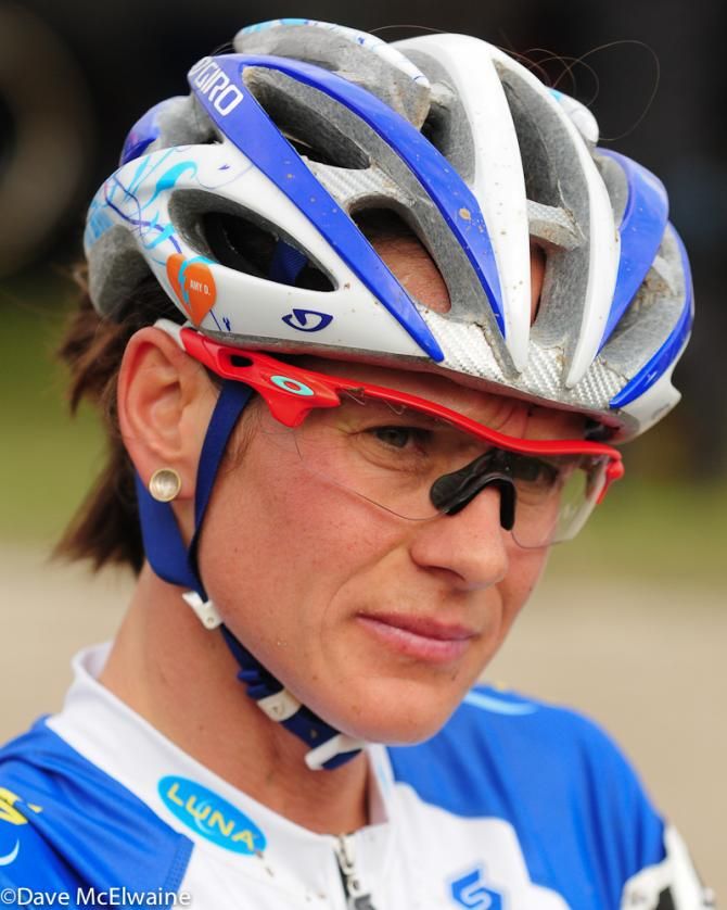 Katerina Nash (Luna Pro Team) after winning her third race of the weekend