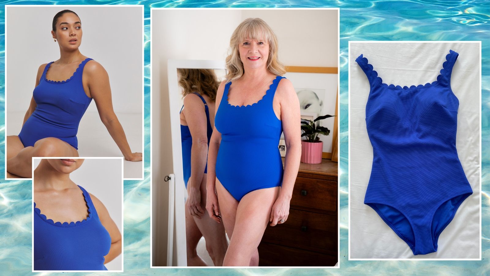 Magisculpt Medium Control Contour Me Scalloped Swimsuit review | Woman