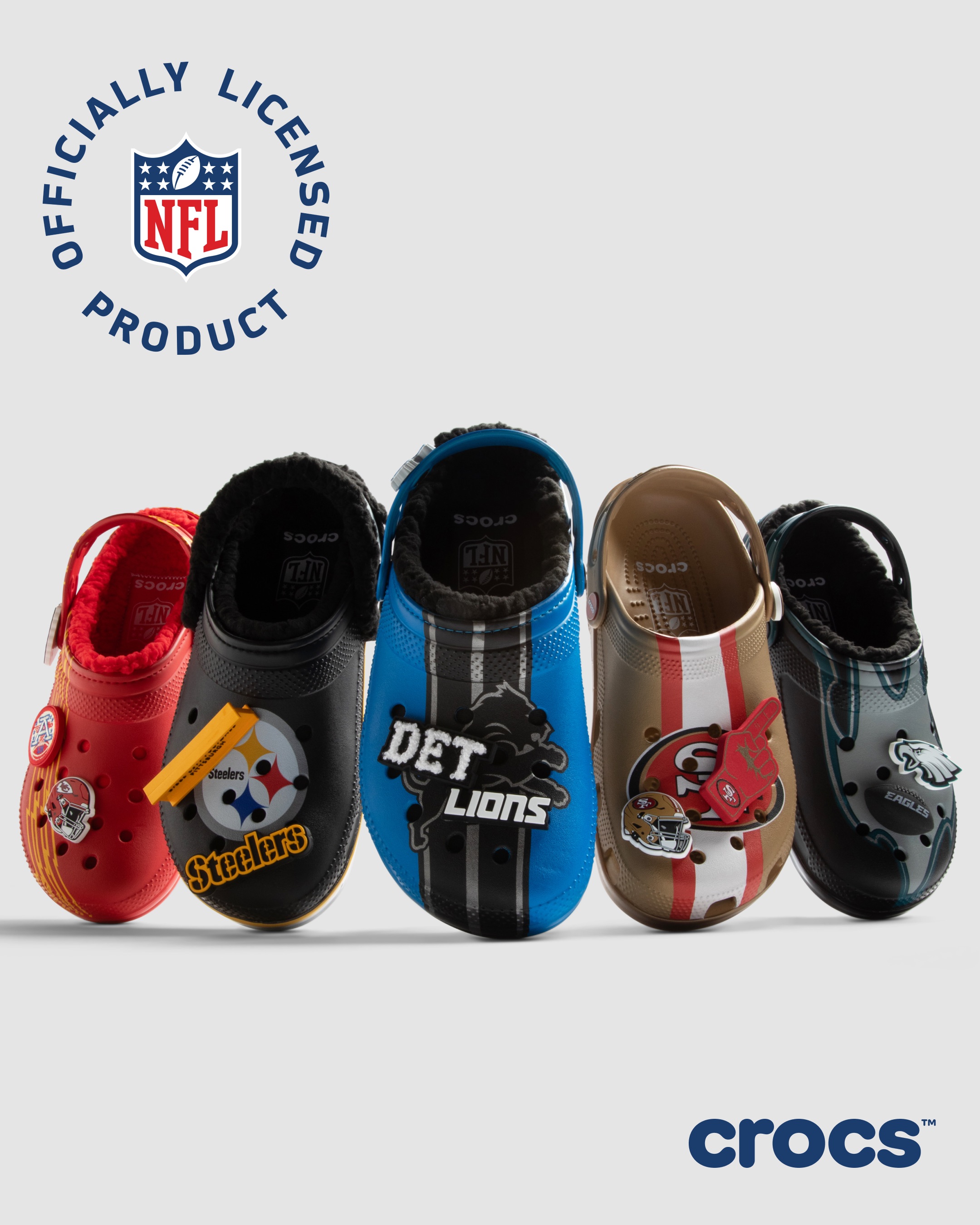 Crocs and NFL collab