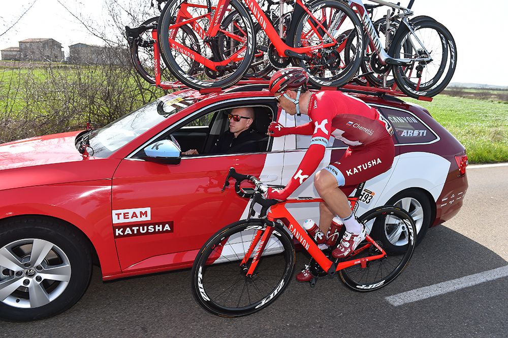 Sergei Chernetskii goes back to the car