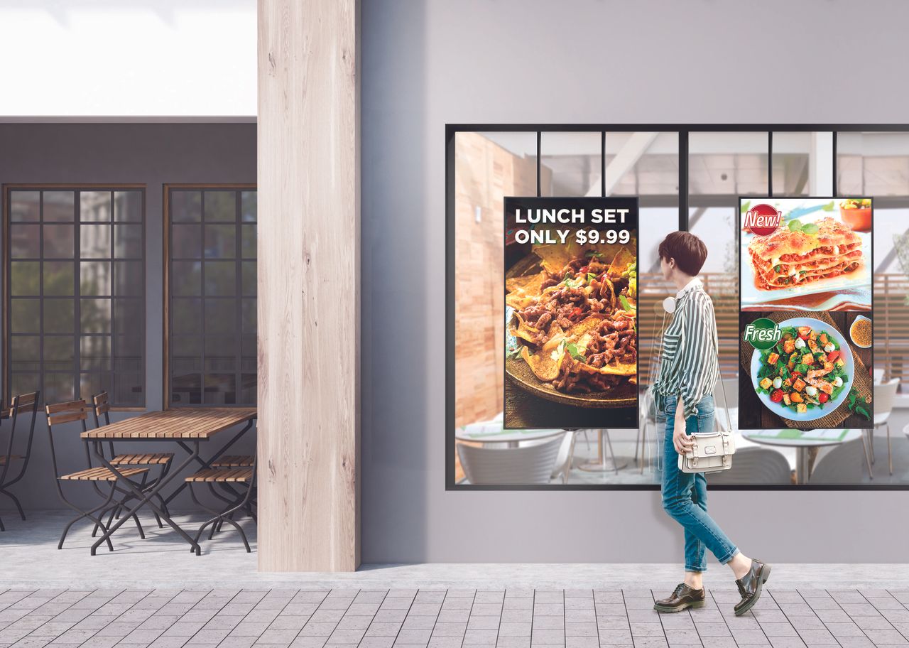 LG Business Solutions XS4F High Brightness Window-Facing Displays