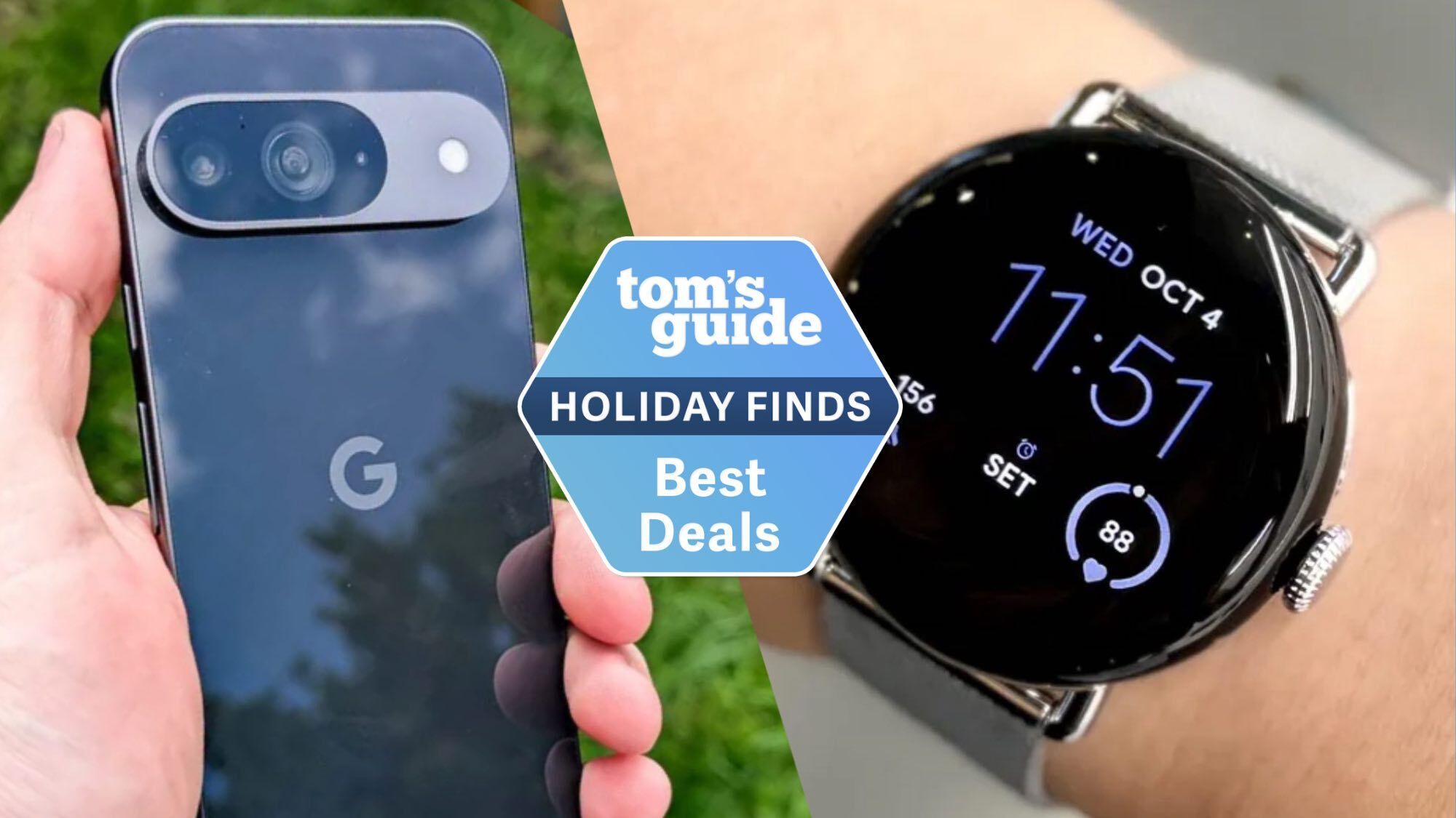 عجله کن با خرید Pixel 9 تنها با قیمت 499 دلار، یک Pixel Watch 2 و قاب گوشی رایگان دریافت کنید