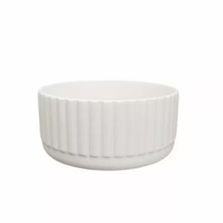 Mabel bowl with ribbed edges