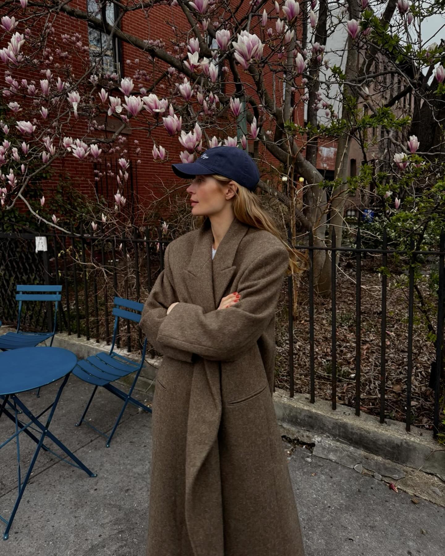 An image of @Courtneygrow, author of one of the best fashion substacks.