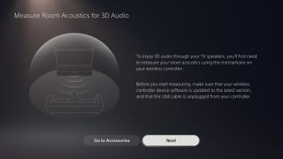 PS5 3D audio screenshot