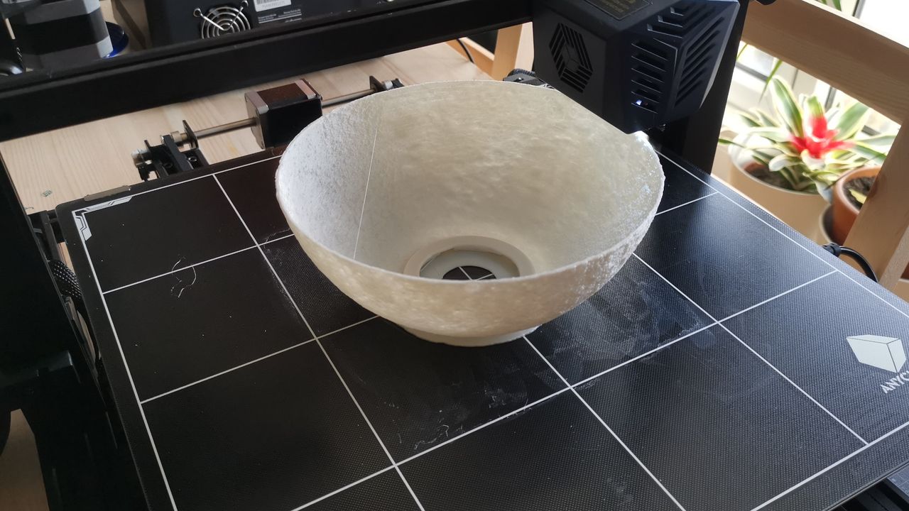 Anycubic Kobra Max lithography moon start