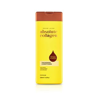 Product shot of Absolute Collagen Thickening Conditioner, haircare solutions Marie Claire Hair Awards winner 