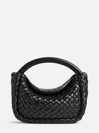 Women's Mini Cobble Top Handle in Black