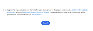 Ps5 Beta Program Agreement