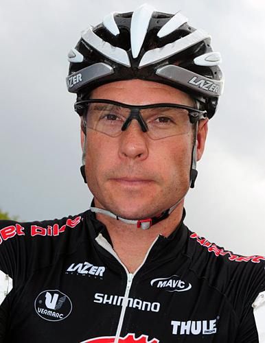 Jonathan Page (Planet Bike) before the start.