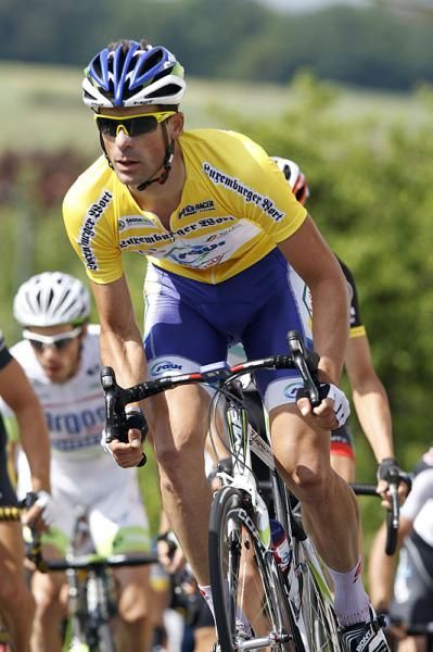 Race leader Jimmy Engoulvent (Saur - Sojasun)