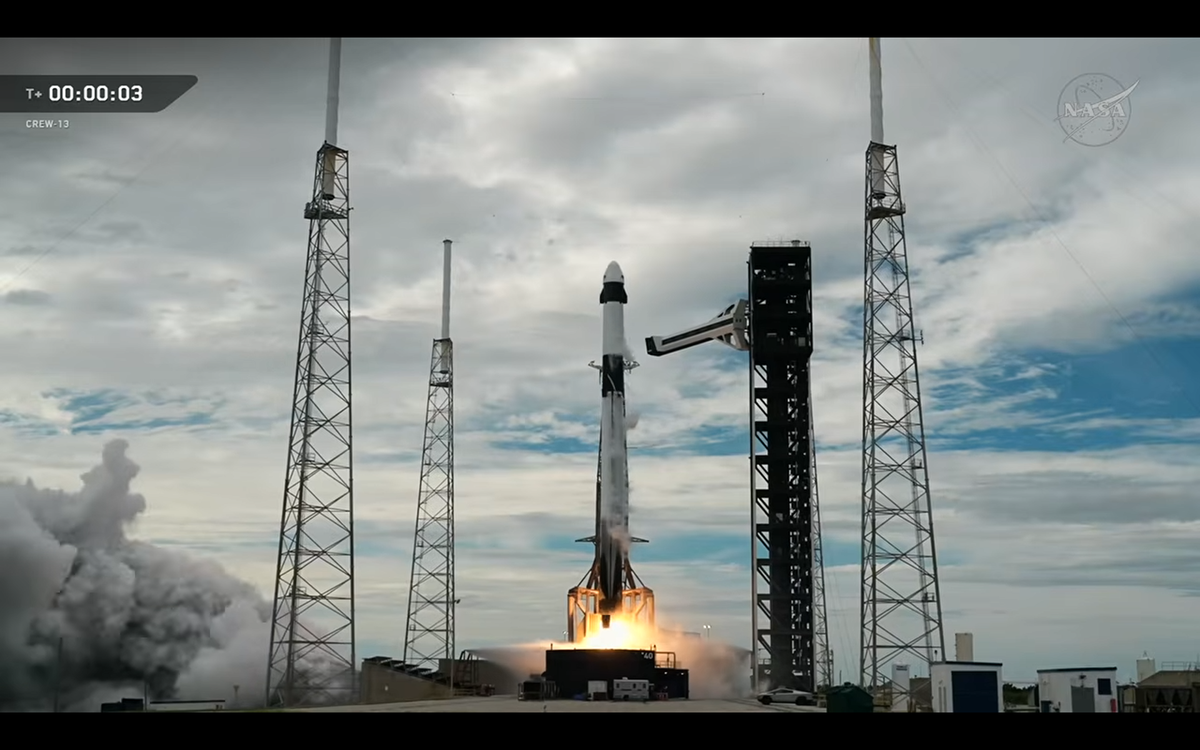 SpaceX Crew-13 launch
