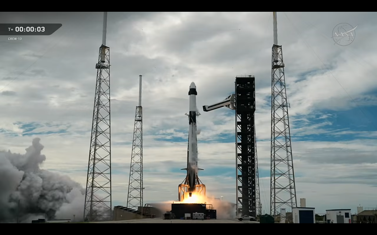 SpaceX Crew-13 launch