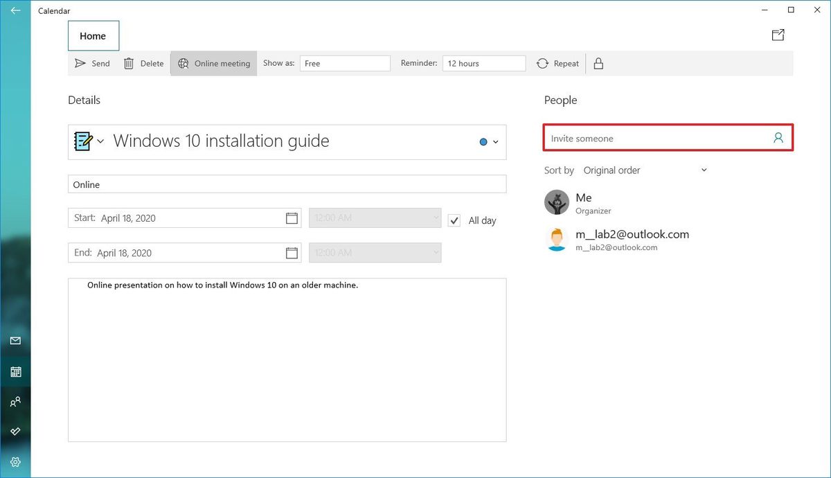 How to use the Windows 10 Calendar app | Windows Central