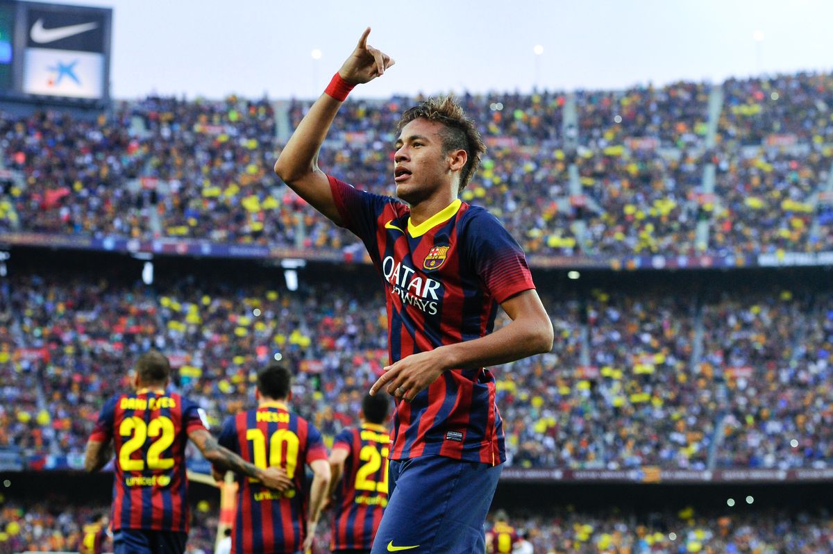 Neymar delighted with European hattrick FourFourTwo