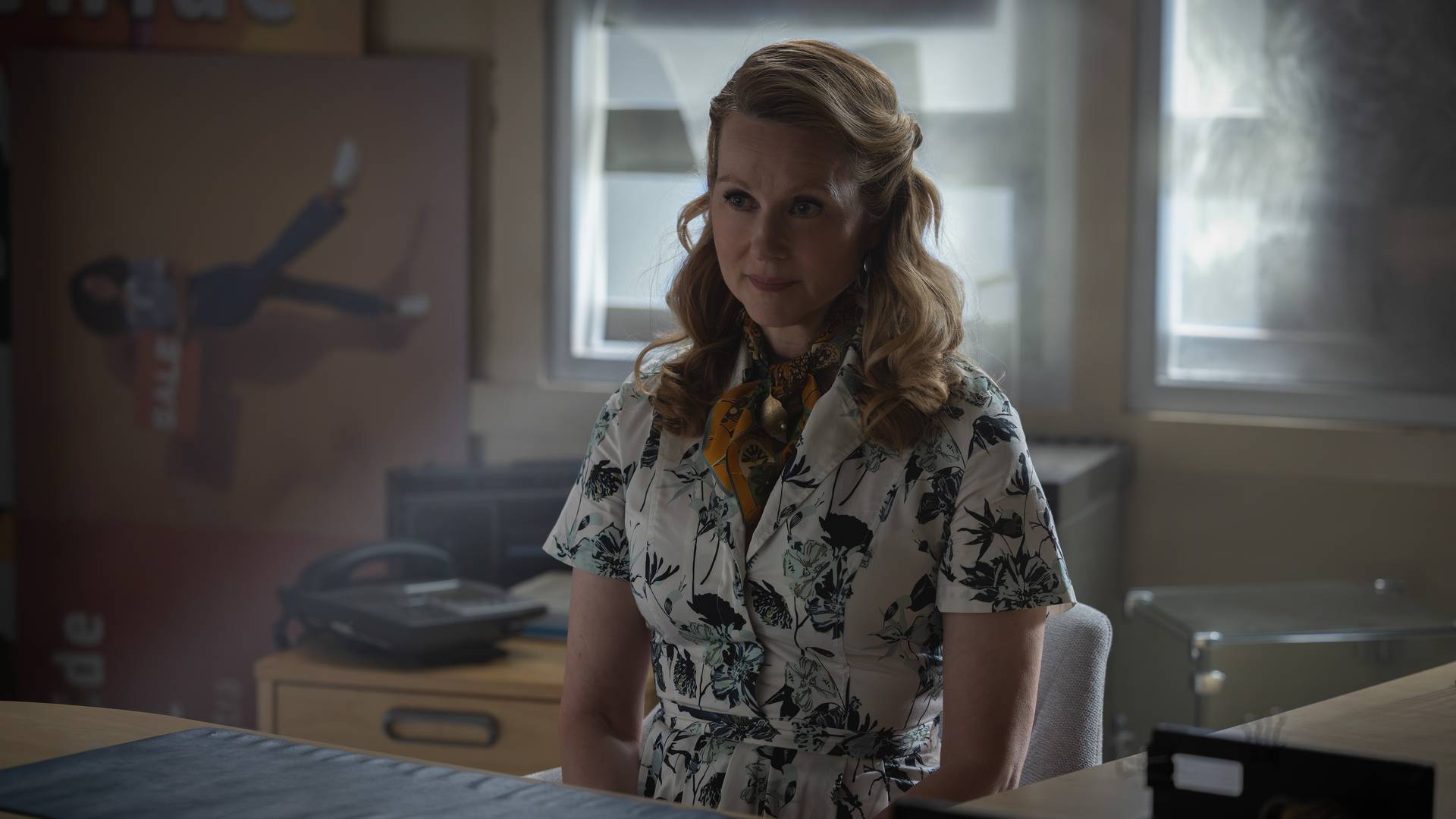 Laura Linney as a Guardian of the Universe in Lanterns episode 3