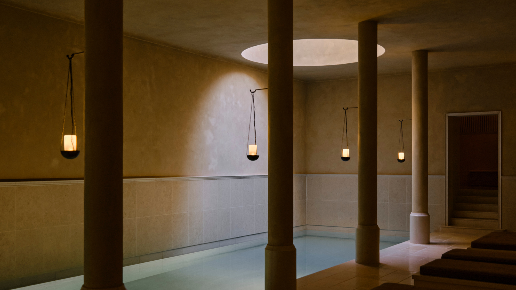 The Roman Baths at Hôtel du Couvent, Nice